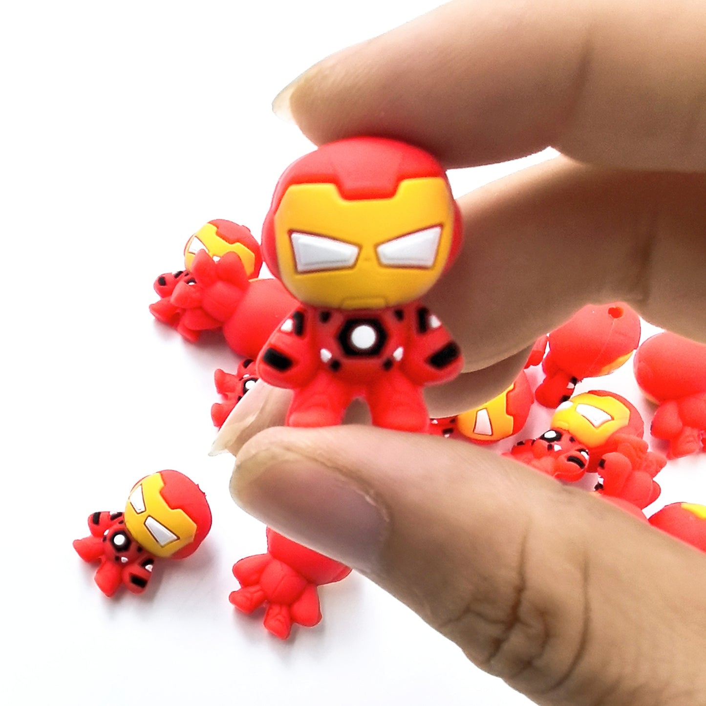 Gangtie Hero 3D 3D stereoscopic silicone cute cartoon