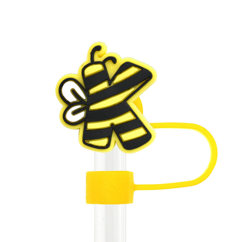 Cartoon Bee Straw Cap