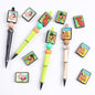 Tarot card creative silicone beads
