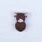 Cartoon silicone beads