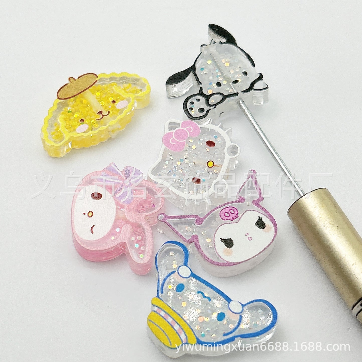Sanrio Anime Beads acrylic