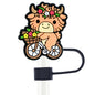 Highland Cow Cartoon Straw Hat