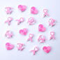 European and American Pink Love Silicone Beads