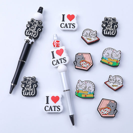 Cartoon animals focal