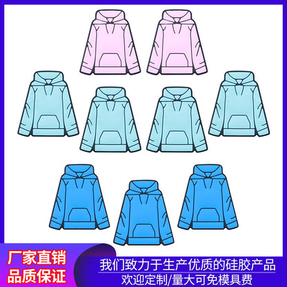 New hoodie silicone beads