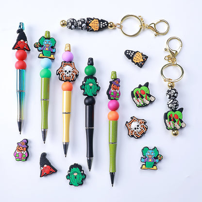 Skull Dwarf Silicone Beads