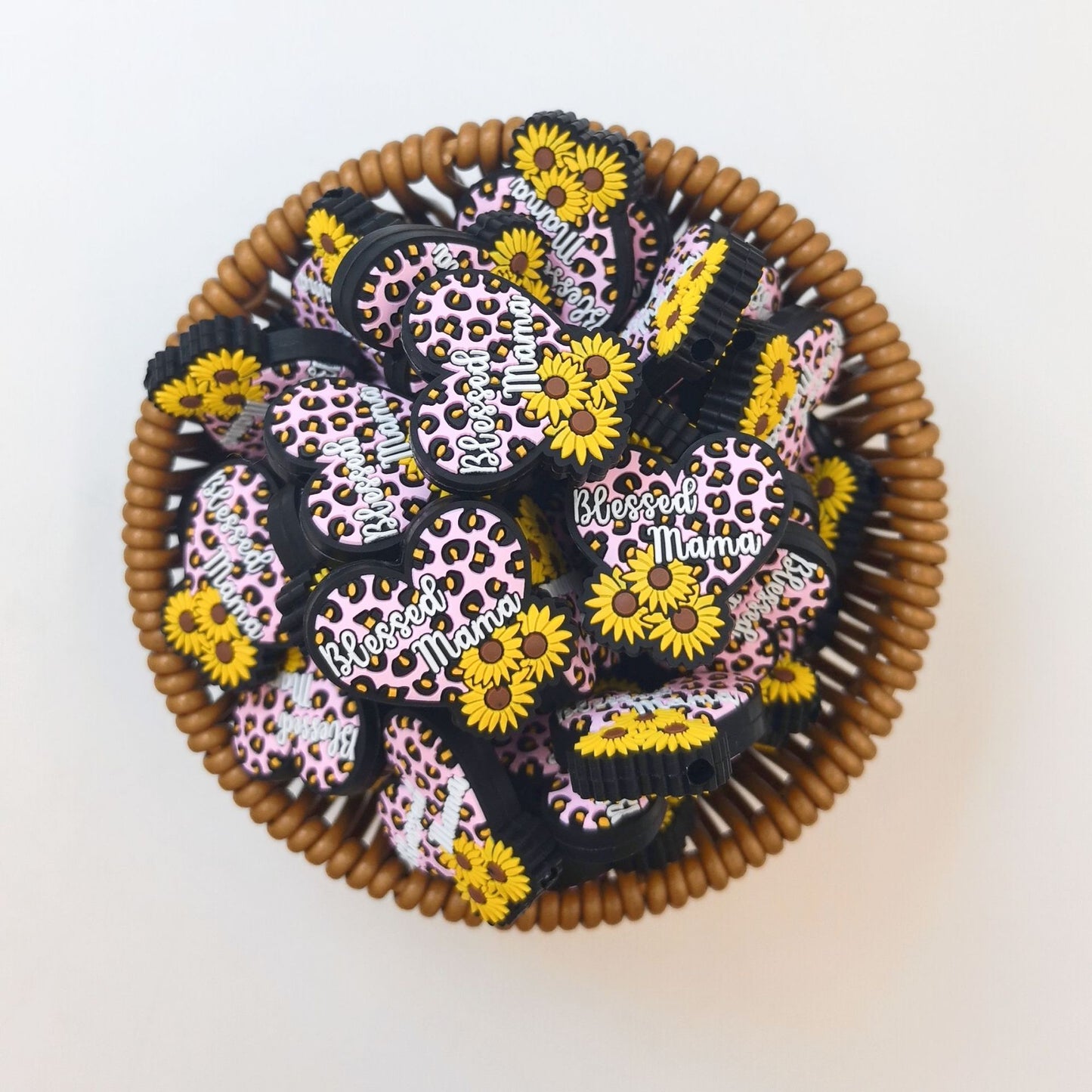 Flower Love Silicone DIY Beads