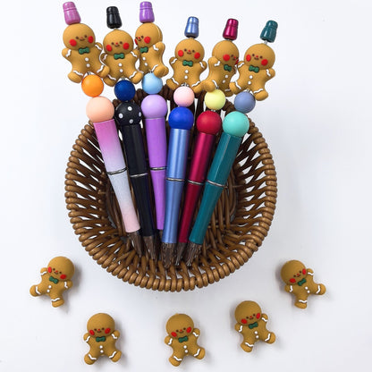 Gingerbread Man 3D 3D 3D Silicone Cute Cartoon
