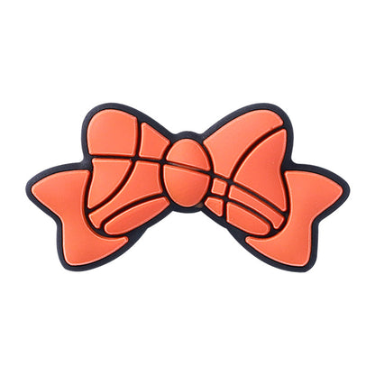 Bow silicone beads
