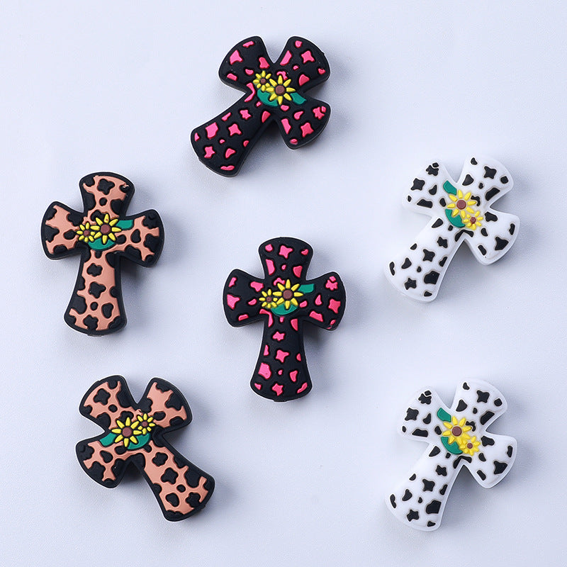 Cartoon silicone beads