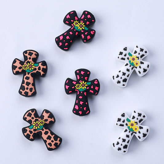 Cartoon silicone beads