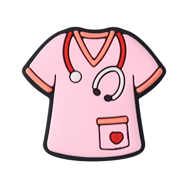 Nurse clothing silicone beads