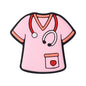 Nurse clothing silicone beads