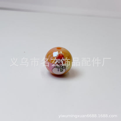 Christmas bead acrylic
