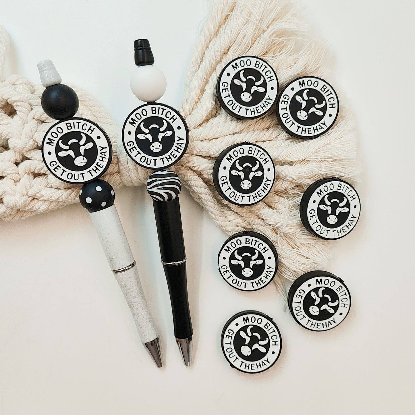 Niu Tou Silicone DIY Beads