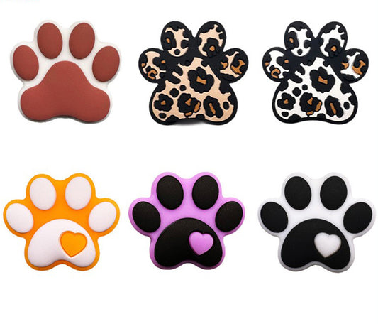 New Bear Paw Gum Beads Silicone Powder Beads
