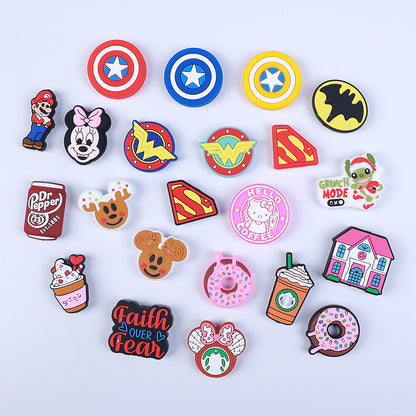 Cartoon silicone beads