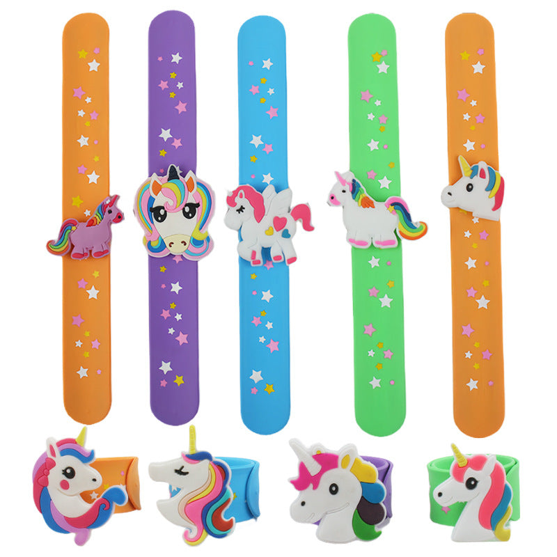 Colorful Unicorn snap ring