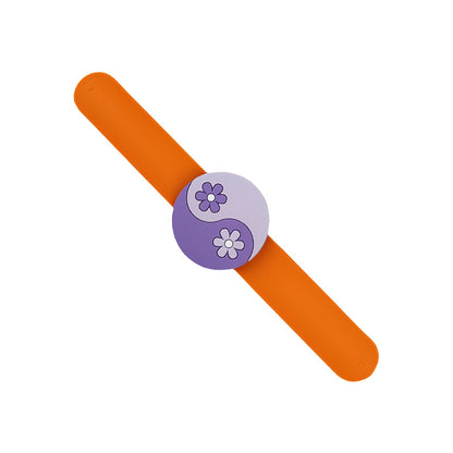 Mushroom wrist strap snap ring
