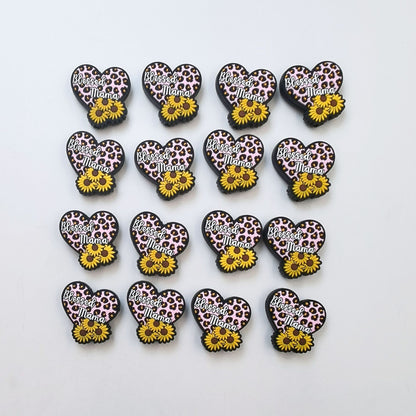 Flower Love Silicone DIY Beads