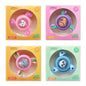Cartoon gyro mosquito repellent wristband emits light and rotates in three dimensions snap ring（