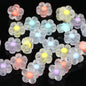 Flower acrylic beads