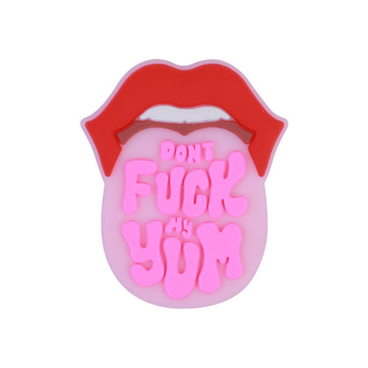 Personalized English silicone beads for the European station