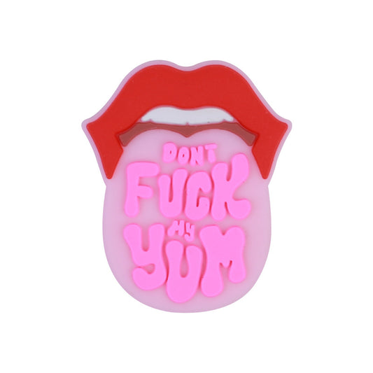Personalized English silicone beads for the European station