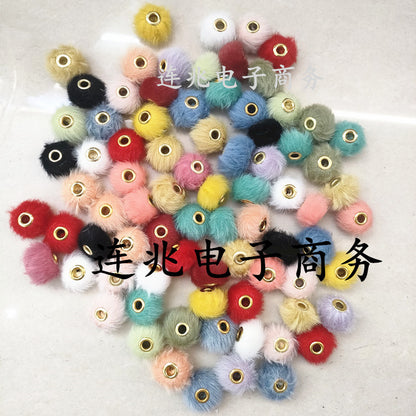 Plush beads acrylic beads