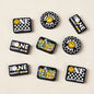 Creative English letter silicone beads