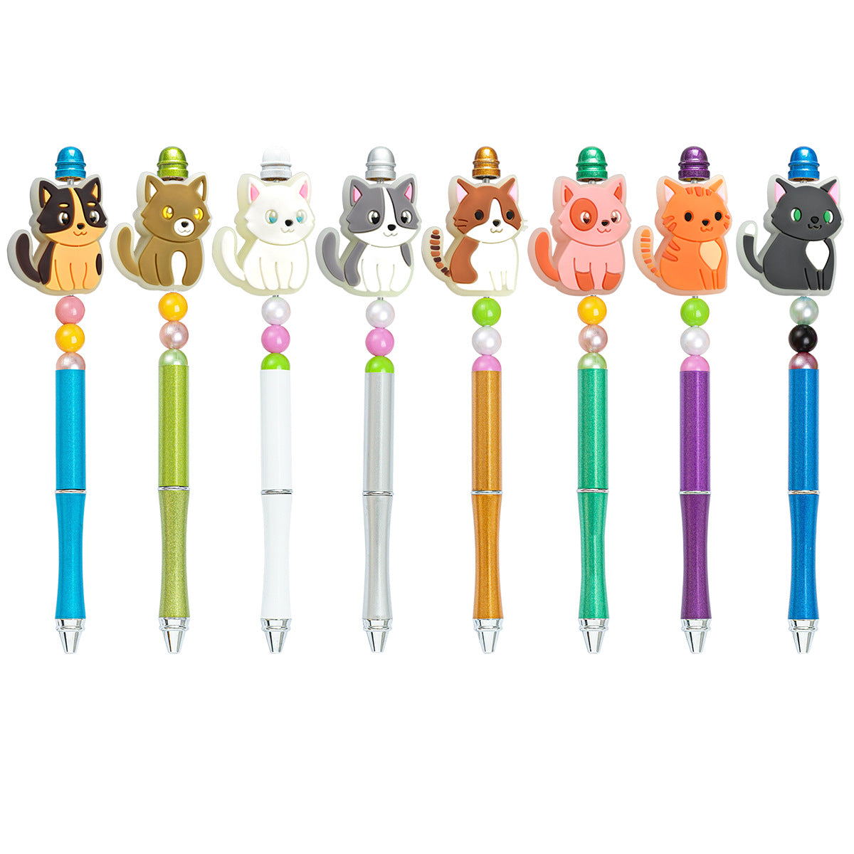 Cat series soft rubber fluorescent focal