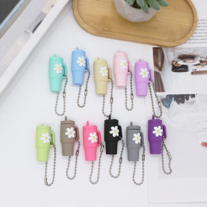 Silicone cup decoration