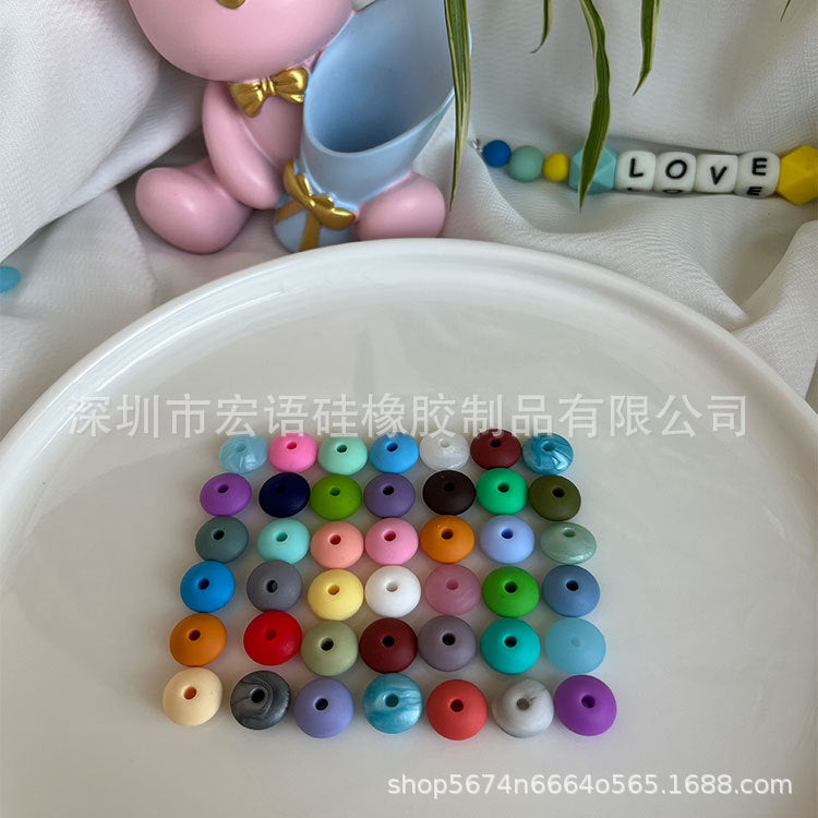 UFO silicone beads