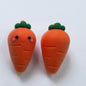 Carrot 3D  silicone cute cartoon