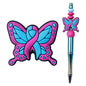 Butterfly silicone beads focal