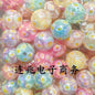 Acrylic jelly coated with color