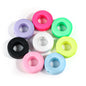 Hollow circular acrylic beads