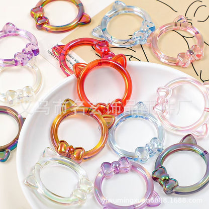Cat headband bead acrylic