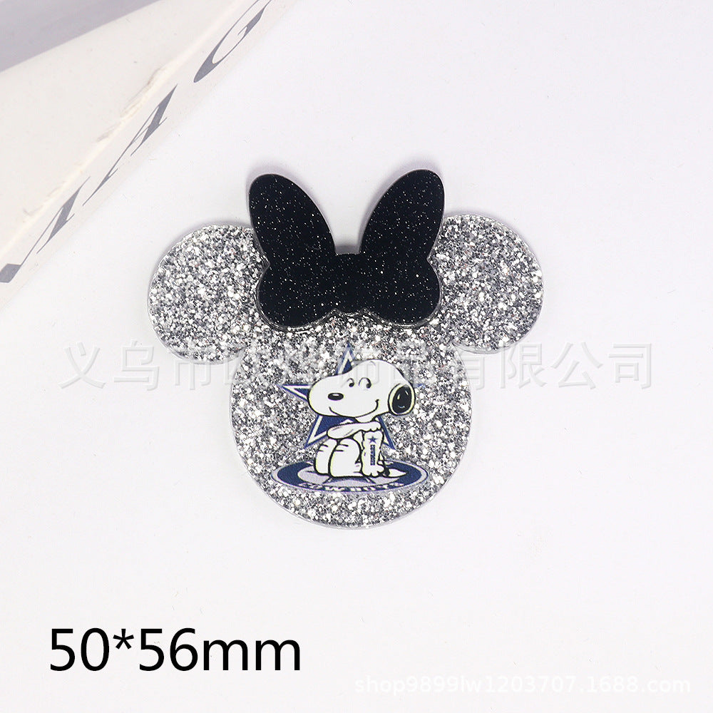 Mickey team acrylic patch
