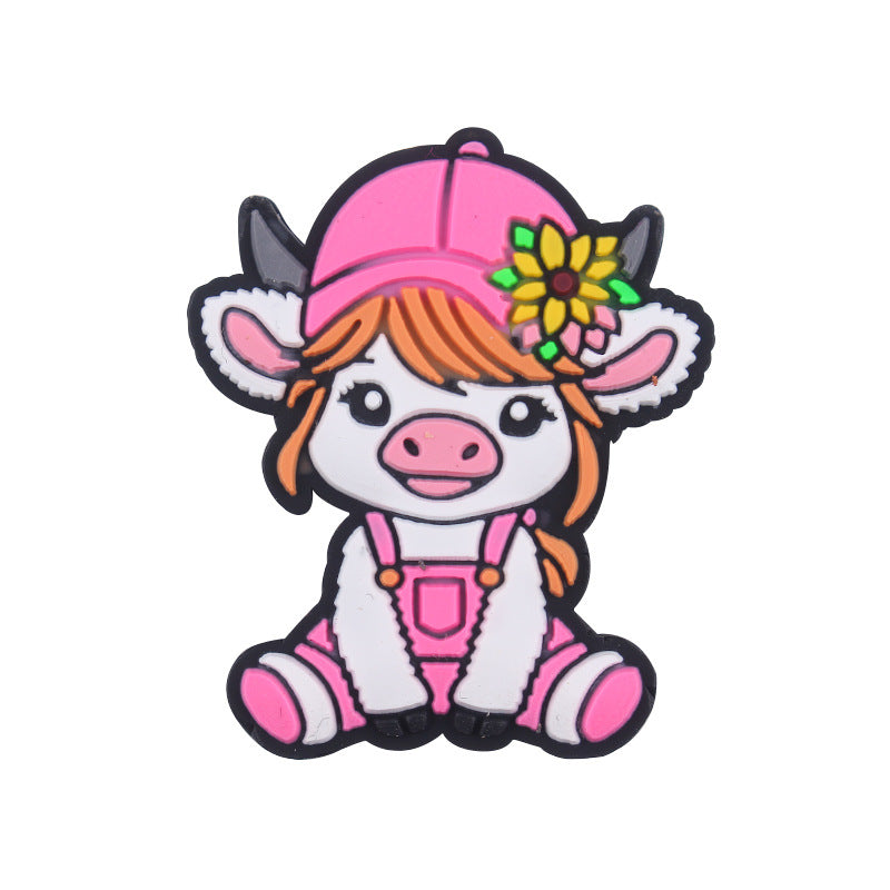 Maternal and child products cartoon animal cow focal