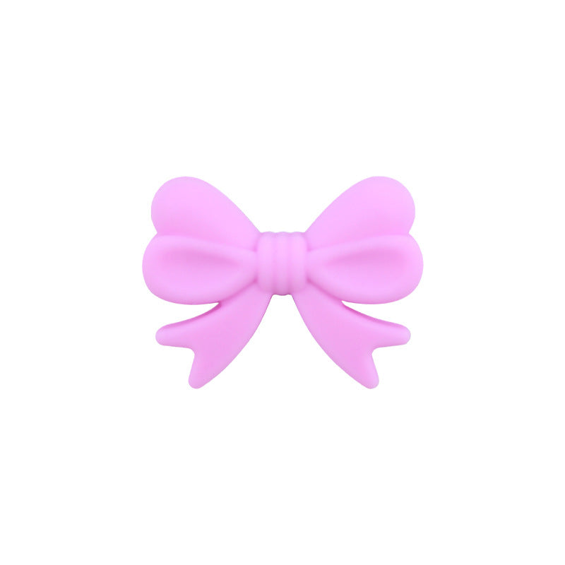 Butterfly knot small tooth glue focal