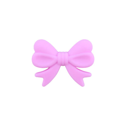 Butterfly knot small tooth glue focal