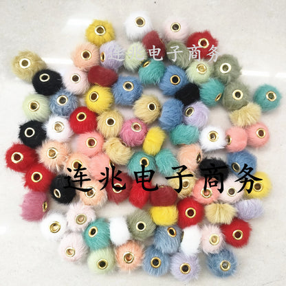 Plush beads acrylic beads
