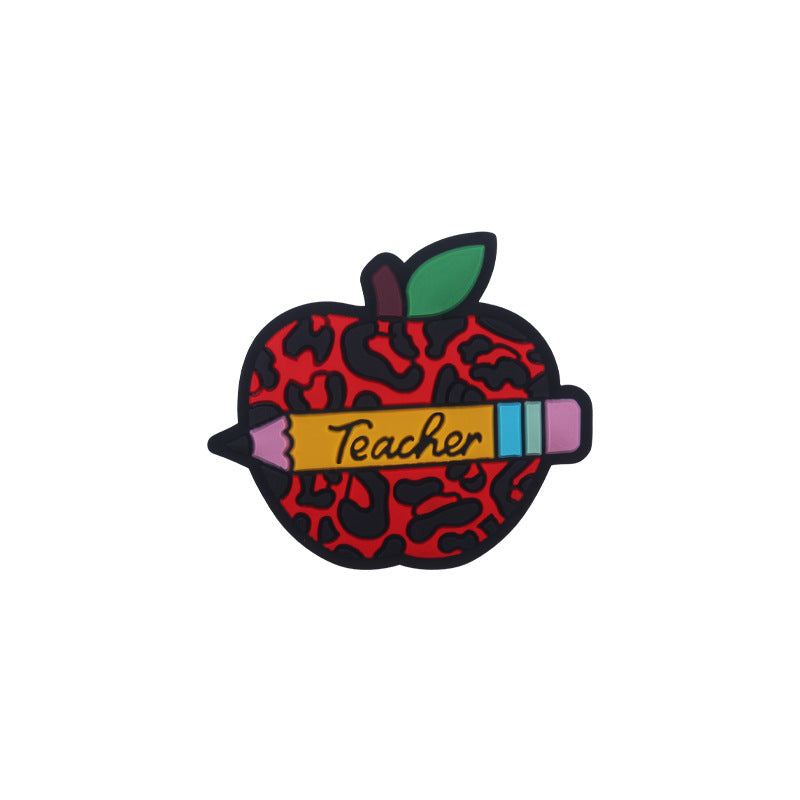 Cute Apple Silicone focal