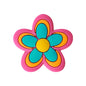 Spot flower tooth silicone beads