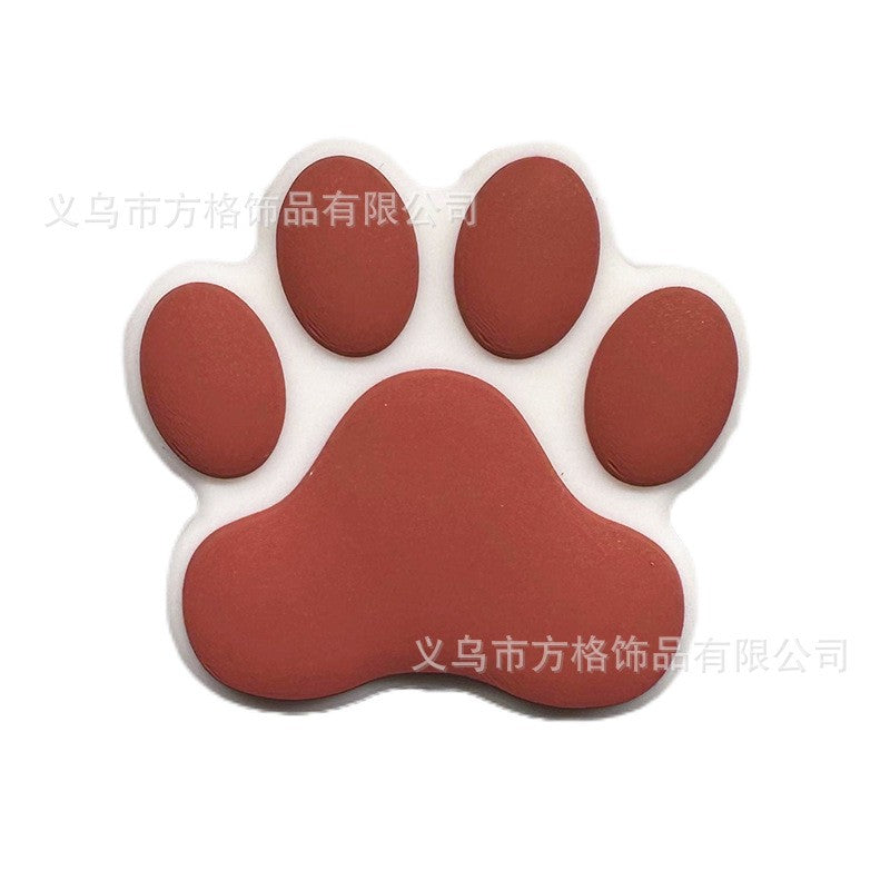 New Bear Paw Gum Beads Silicone Powder Beads