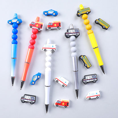 Silicone beads for transportation vehicles