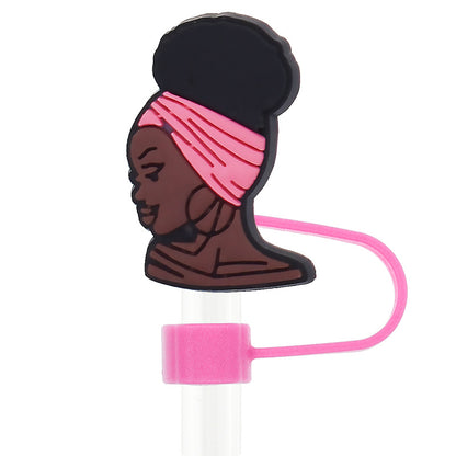 Fashionable girl Straw Cap
