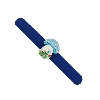 Mushroom wrist strap snap ring