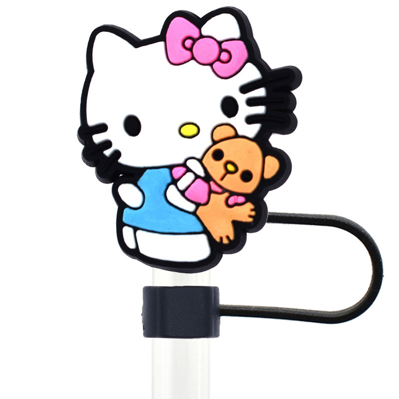 New KT Cat Straw Cap